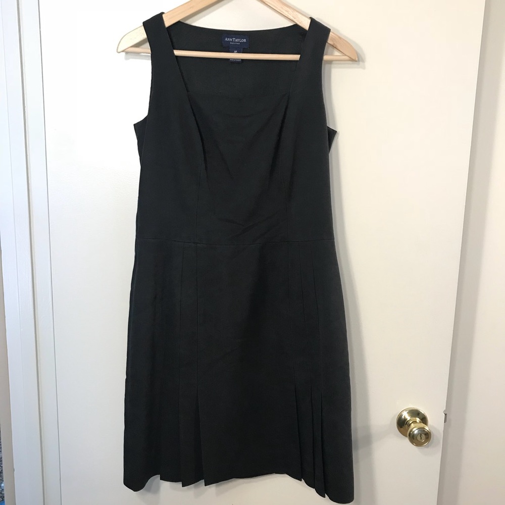 Ann Taylor pleated dress